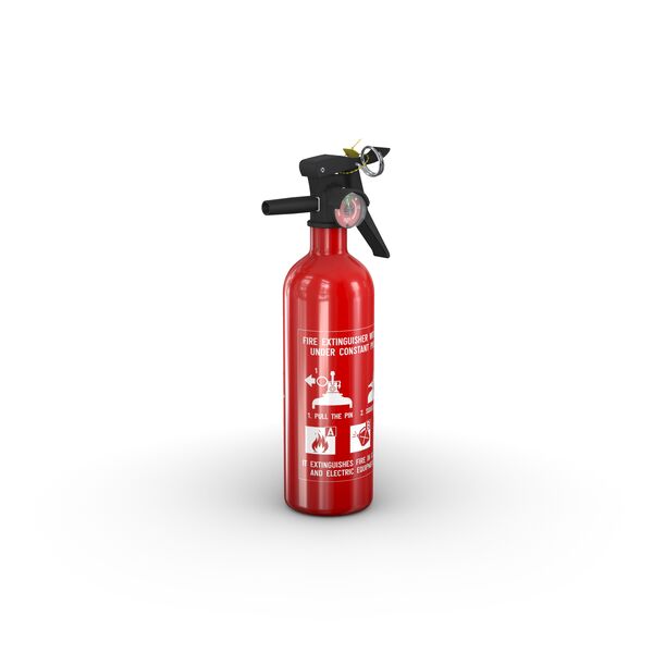 Fire Extinguisher 01 3D Model