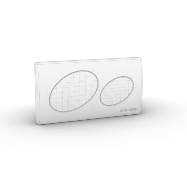 Geberit Flush Plate 01 3D Model