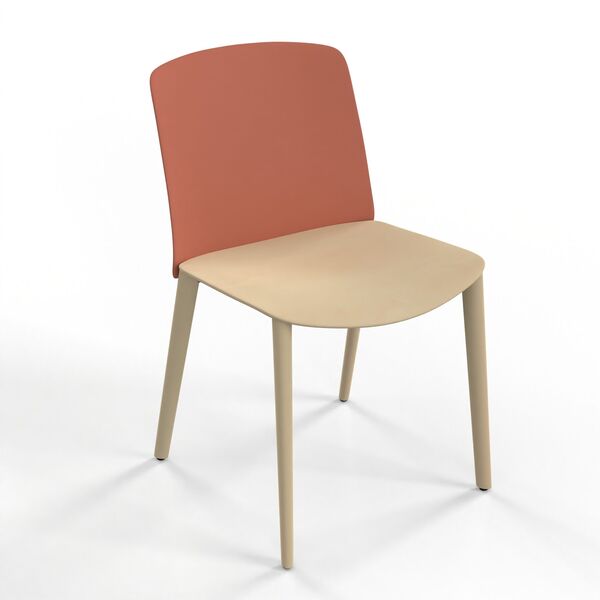 Arper Mixu Chair woodlegs Polypropylene 5806 rv