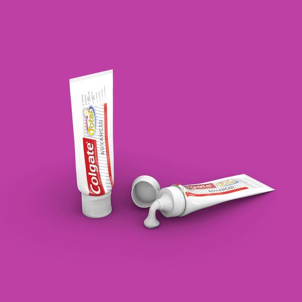 Colgate Colgate Total Advanced Toothpaste 3D model — styled interior scene
