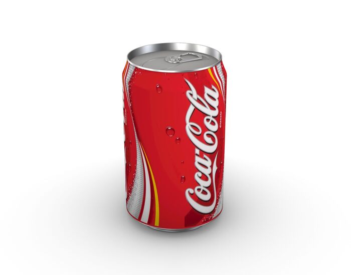 Coca Cola Can 3D Model