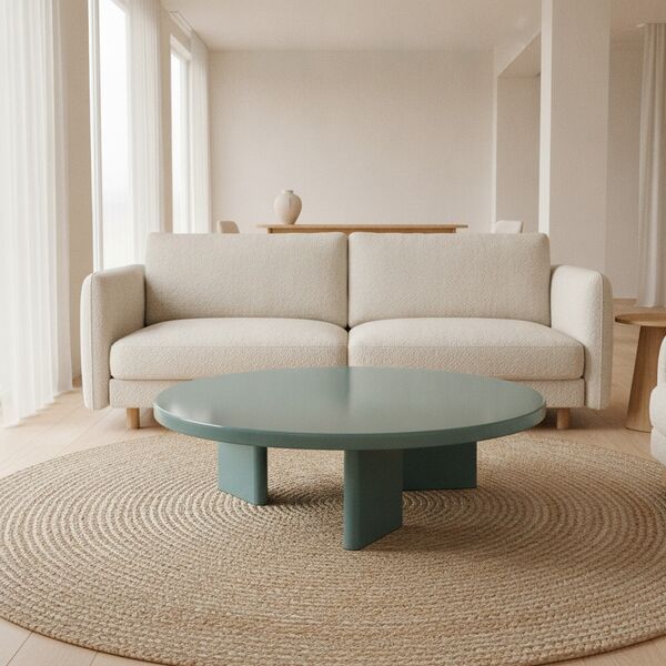 Coffee Table 01 3D model in a restaurant bar interior scene