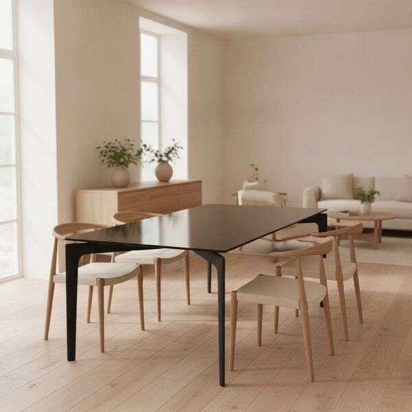 Dining Table 01 3D model in a restaurant bar interior scene