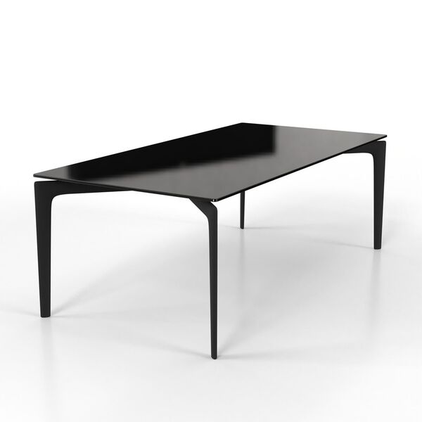 Glass-Top Coffee Table 01 3D model render view