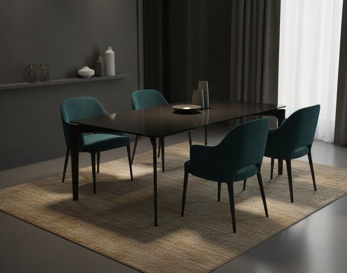 Dining Table 01 3D Model