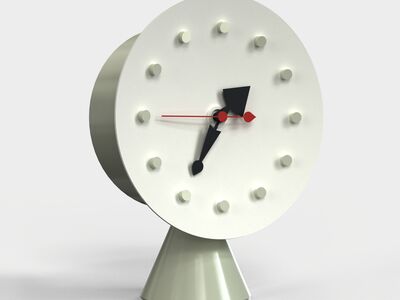 Vitra Desk Clocks Cone Base Clock rv