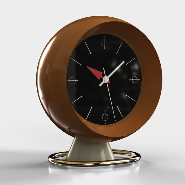 Vitra Desk Clocks Chronopak 3D model — studio render
