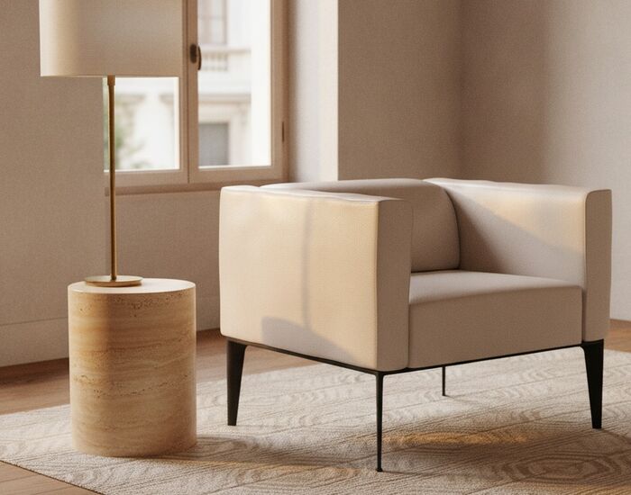 Lounge Armchair 02 3D Model