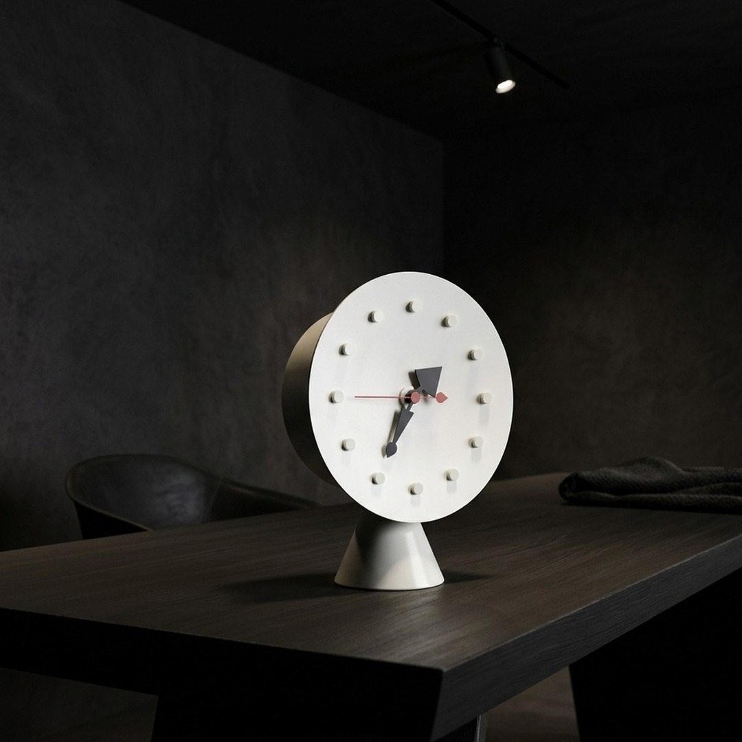 Desk Clocks Cone Base Clock 3D Model