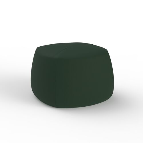 Fabric Black Pouf 05 3D Model