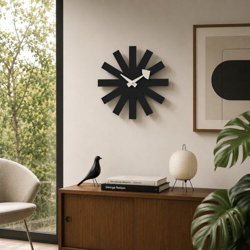 Asterisk Wall Clock 3D Model