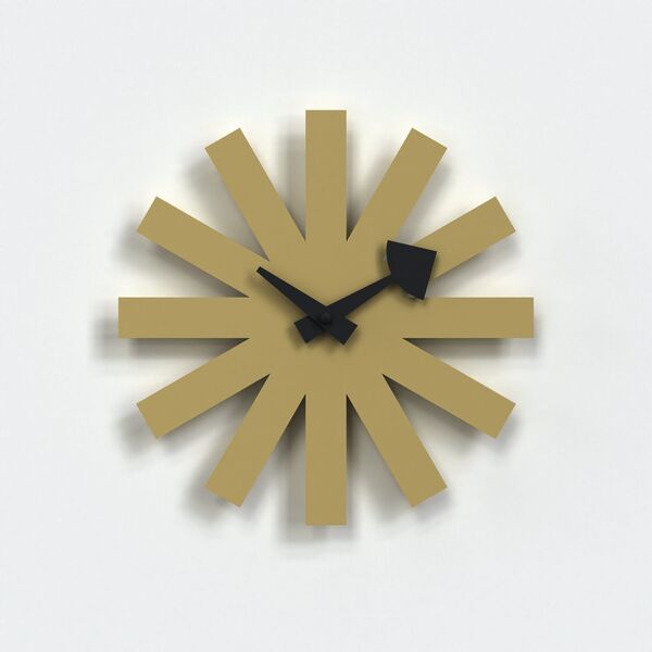 Vitra Asterisk Wall Clock 3D model — studio render
