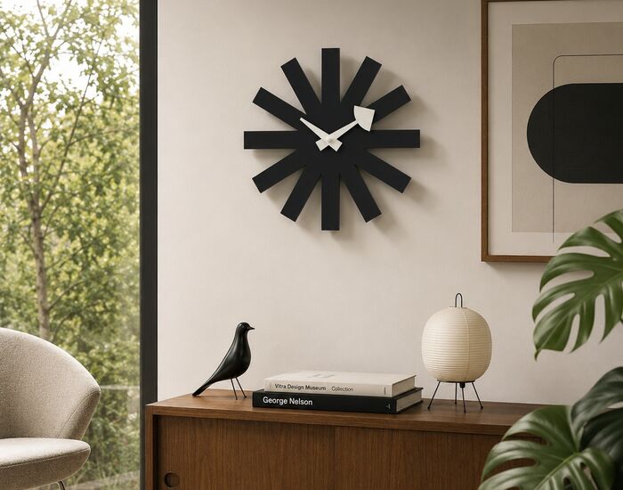 Asterisk Wall Clock 3D Model
