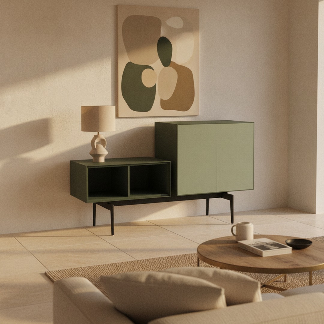 Modular Sideboard 01 Composition 2 3D Model