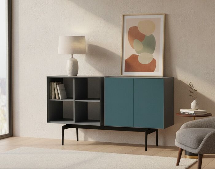 Modular Sideboard 01 Composition 3 3D Model