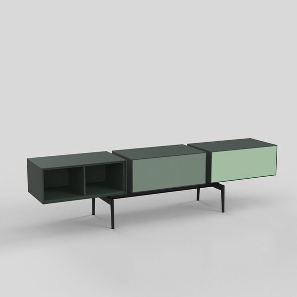 Modular Sideboard 02 Composition 3 3D model render view