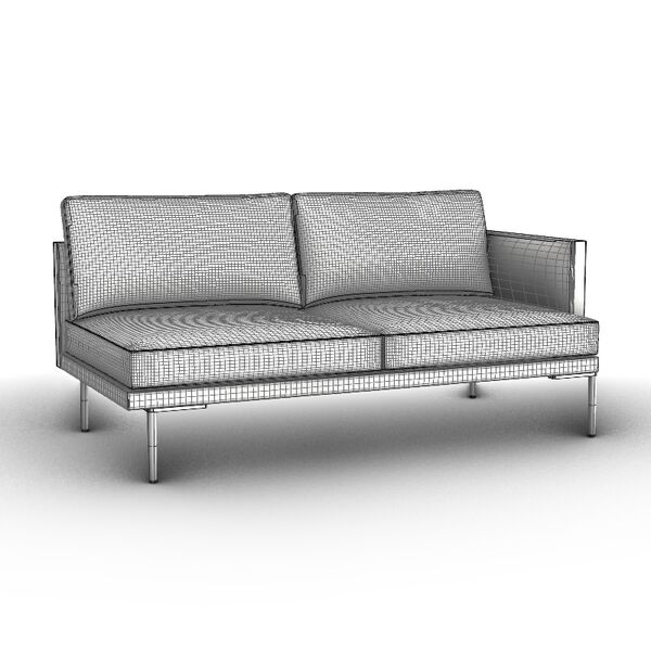 Arper Steeve modular Sofa 2 Seat 5229 sv