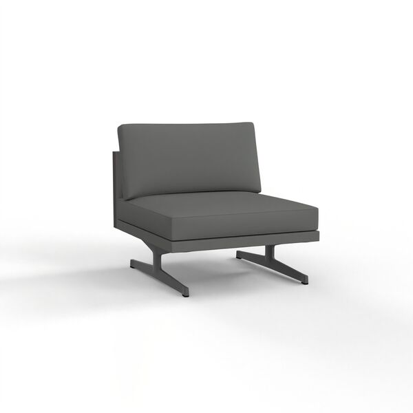 1-Seat Modular Sofa 01 3D model render view