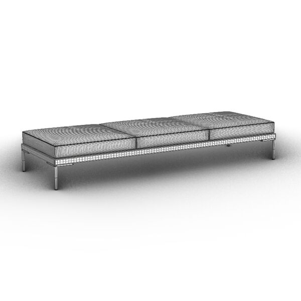 Arper Steeve Bench 3 Seats 5202 sv