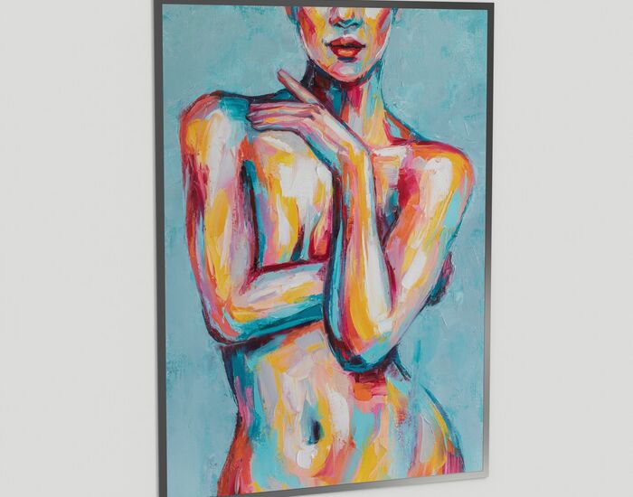 02 50x70 Painting 3D Model