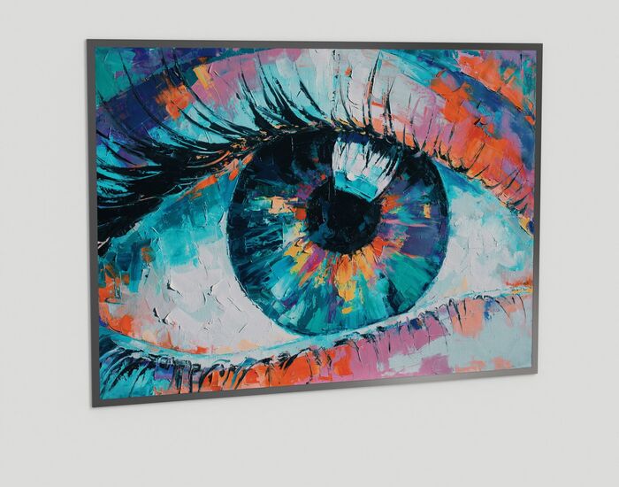 03 70x50 Painting 3D Model