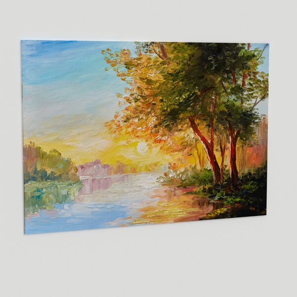 04 100x70 Painting 3D Model