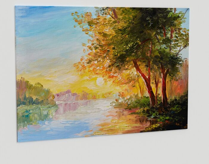 04 100x70 Painting 3D Model