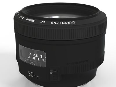 Canon Camera Lens Canon 50mmf1 rv