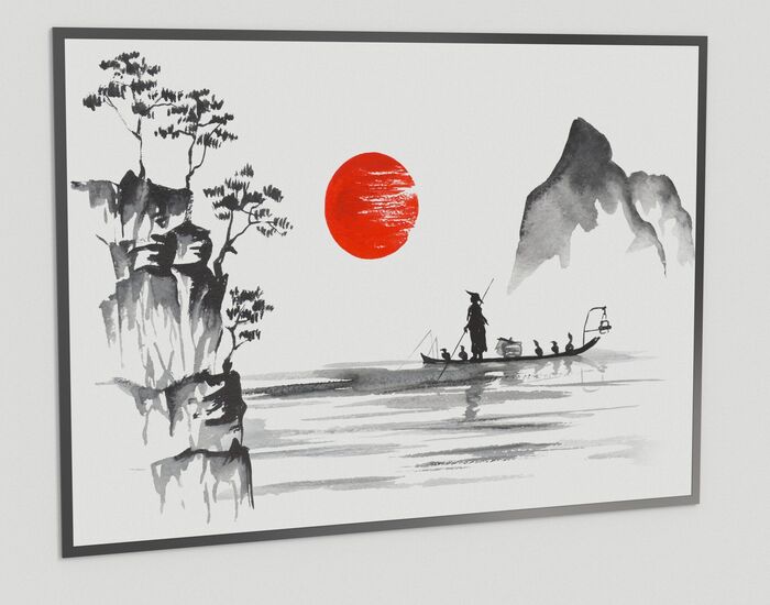 20 70x50 Painting 3D Model