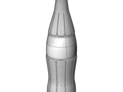 Coca Cola Glass Bottle sv