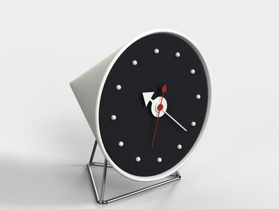 Cone Desk Clock 3D Model