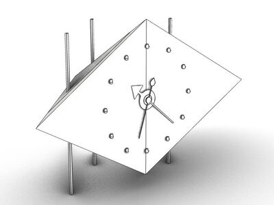 Desk Clock-Diamond Clock sv