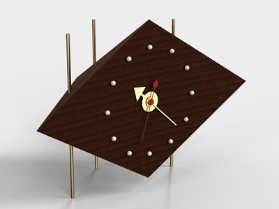 Desk Clock-Diamond Clock rv