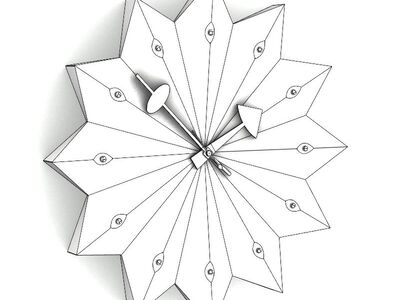 Vitra Nelson Fan Clock sv