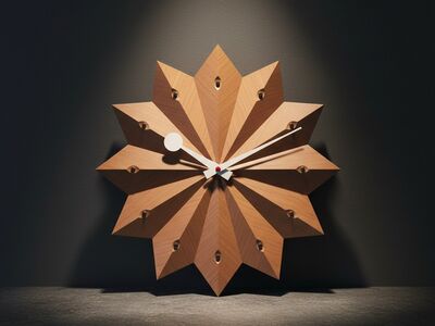 Nelson Fan Clock 3D Model