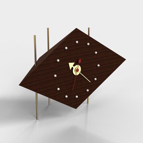 Diamond Desk Clock 3D Model