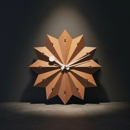 Nelson Fan Clock 3D Model