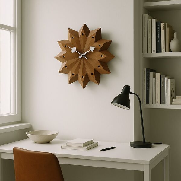 Vitra Nelson Fan Clock 3D model — styled interior scene