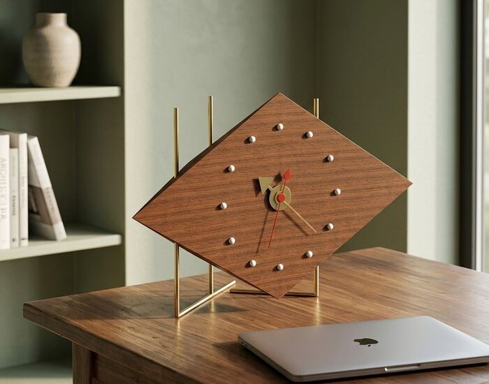 Diamond Desk Clock 3D Model
