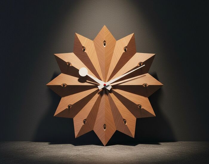 Nelson Fan Clock 3D Model