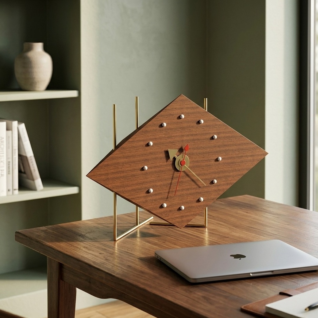 Diamond Desk Clock 3D Model
