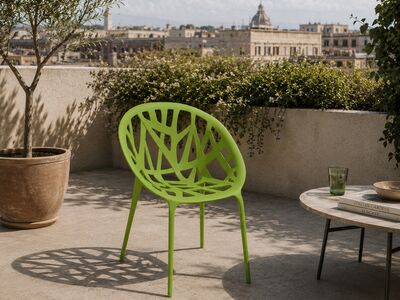 Vitra Vegetal Chair by Bouroullec brothers — dark luxury interior lifestyle 3D model