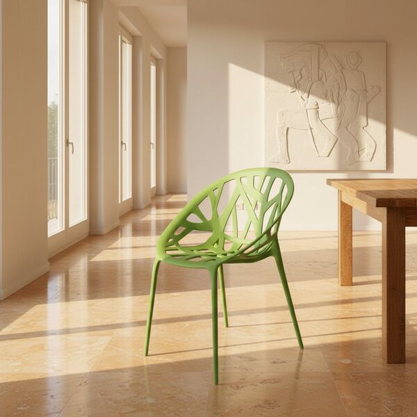 Vitra Vegetal Chair 3D model — styled interior scene
