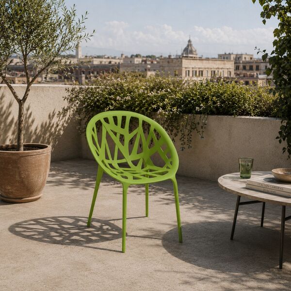 Vitra Vegetal Chair 3D model — styled interior scene