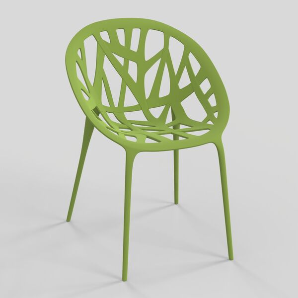 Vitra Vegetal Chair 3D model — studio render
