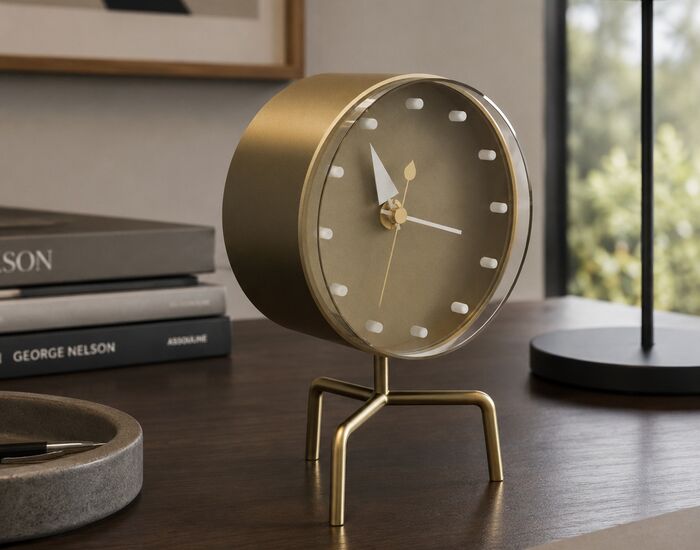 Tripod Desk Clock 3D Model