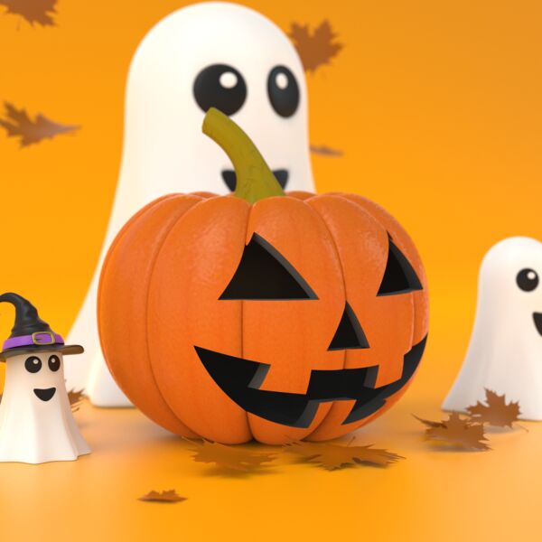 Set Basic Halloween 1 3D Model