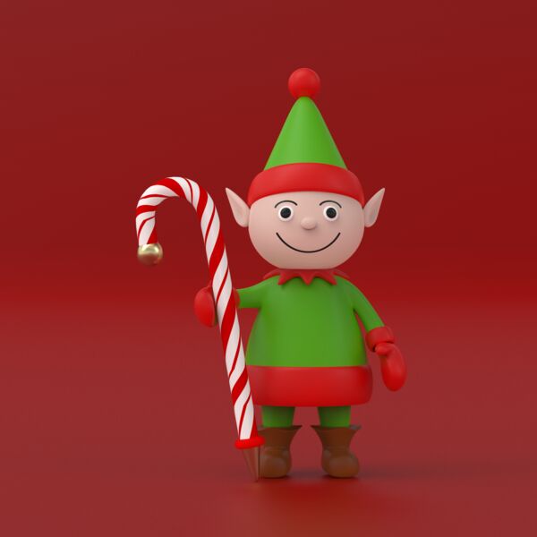 Elf 3D Model