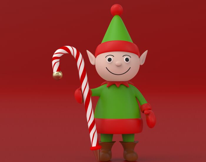Elf 3D Model