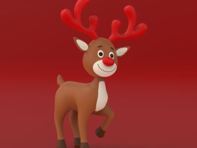 Santa Claus 3D Model - view 1525, 3DModel Unity